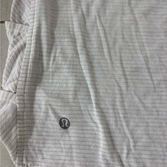 Lululemon Athletica White Muscle Tank Top Size 4 - Picture 4 of 6